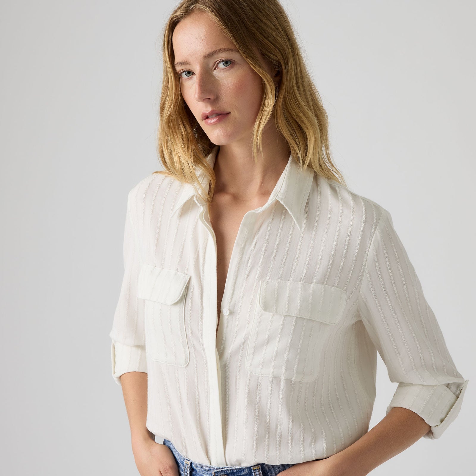 Main 4 - Levi's® Women's Elaine Utility Shirt - 005NJ0018
