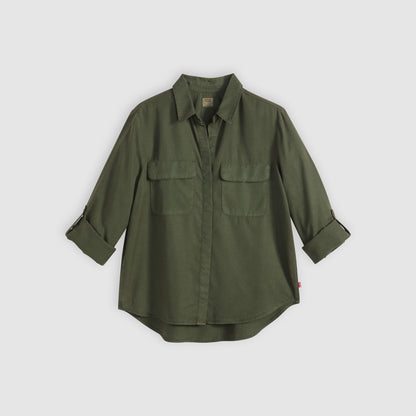 Thumbnail 5 - Levi's® Women's Elaine Utility Shirt - 005NJ0009