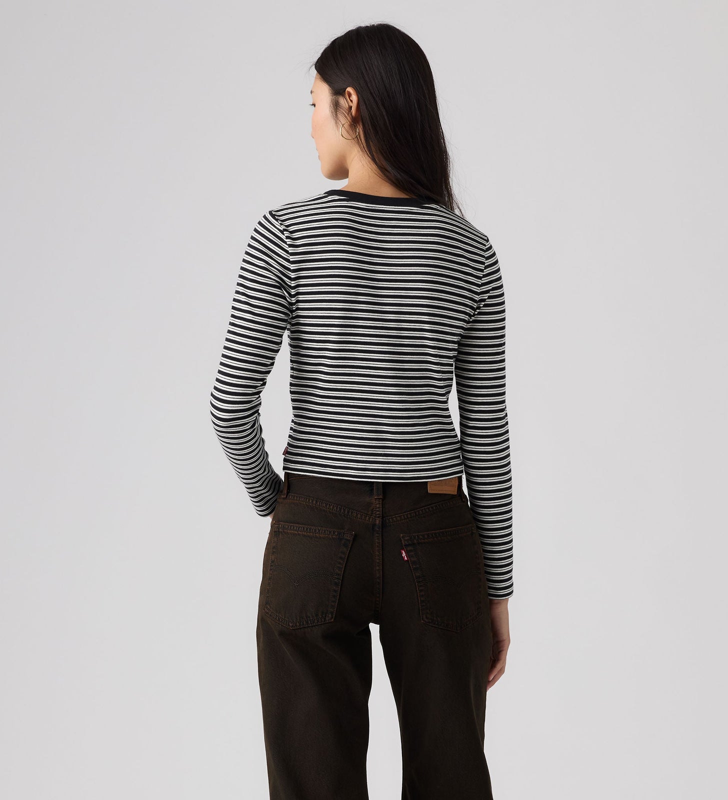 Main 2 - Levi's® Women's Essential Baby Long-Sleeve Tee - 008SS0008