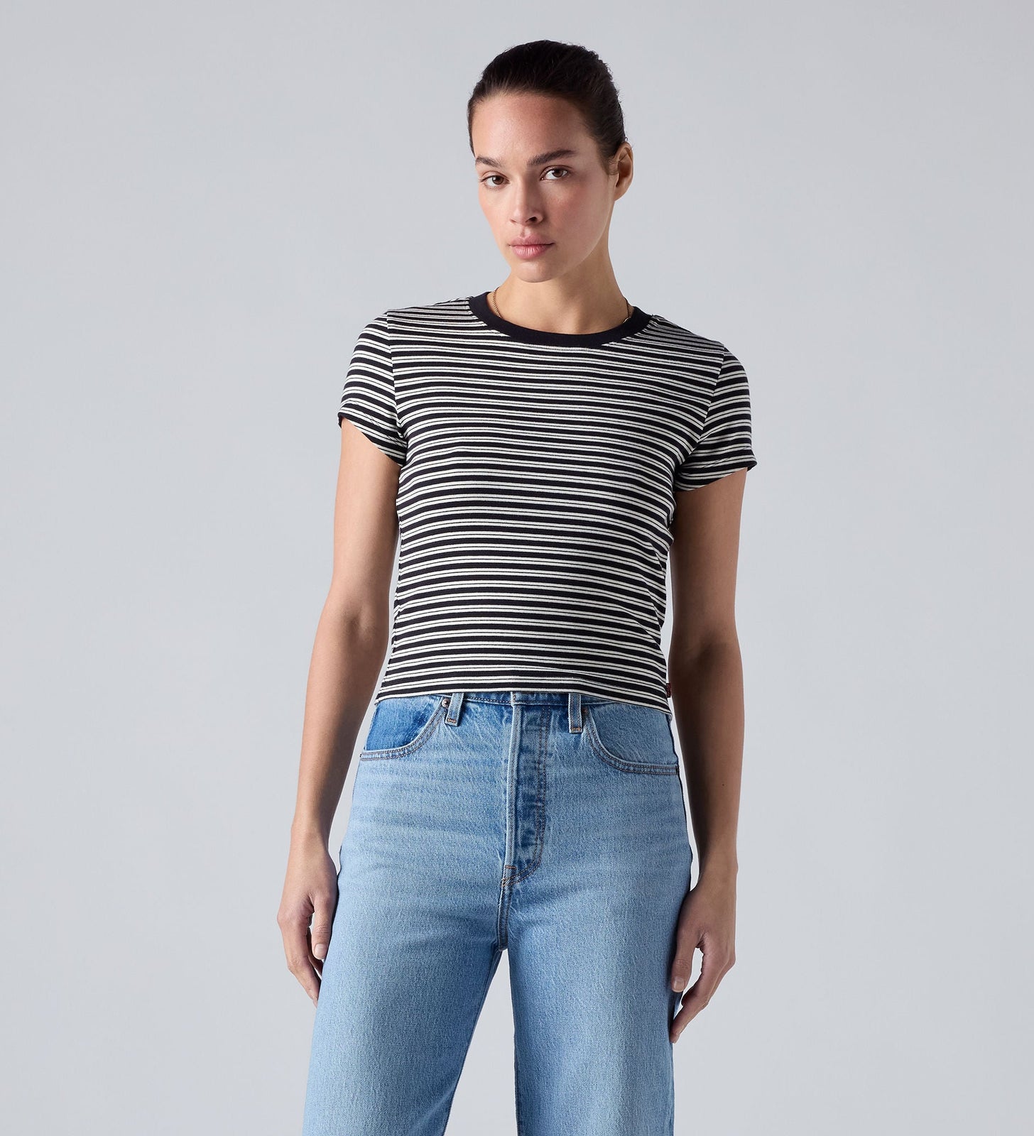 Main 3 - Levi's® Women's Essential Baby Tee - 0085R0003