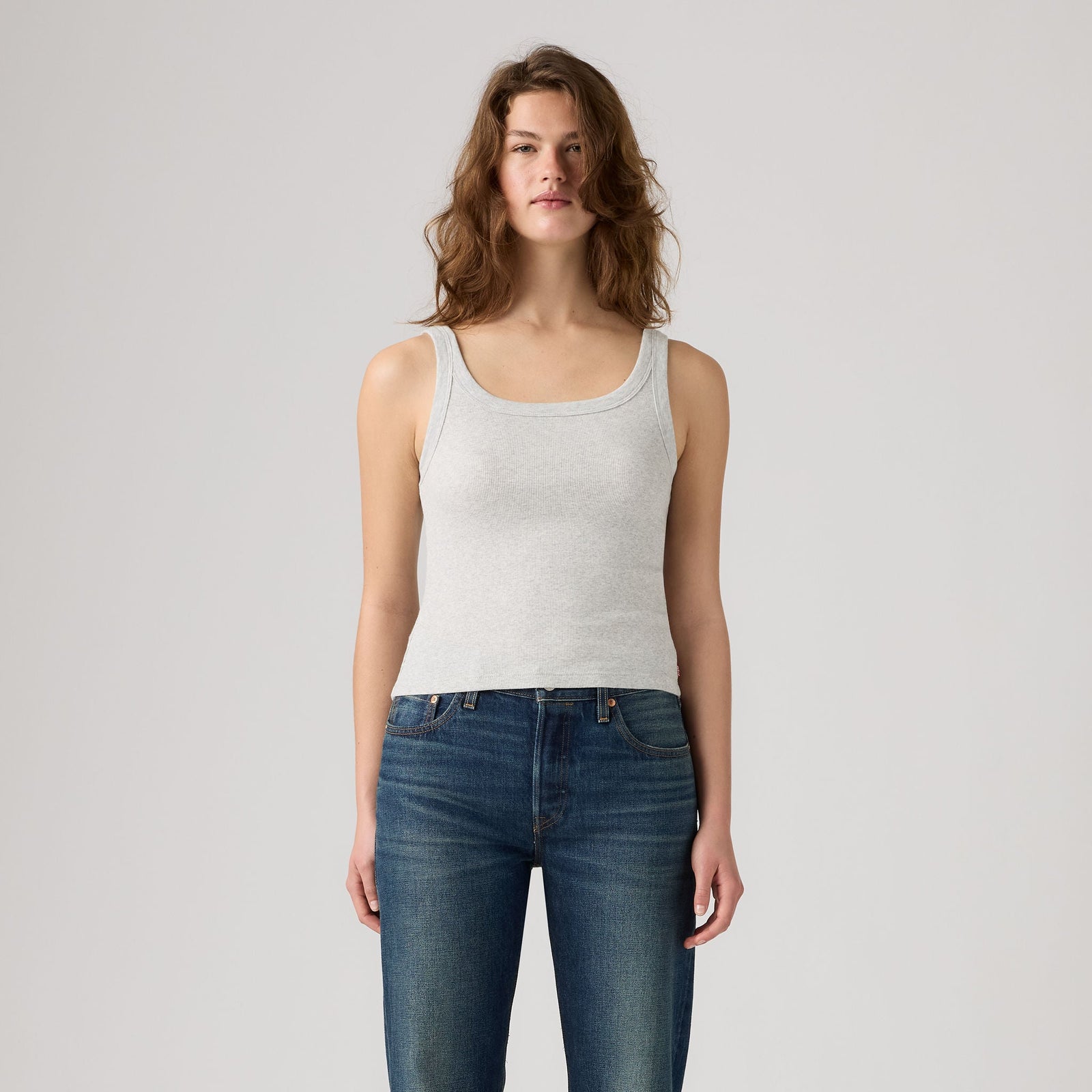 Main 3 - Levi's® Women's Essential Ribbed Tank - 005IN0013