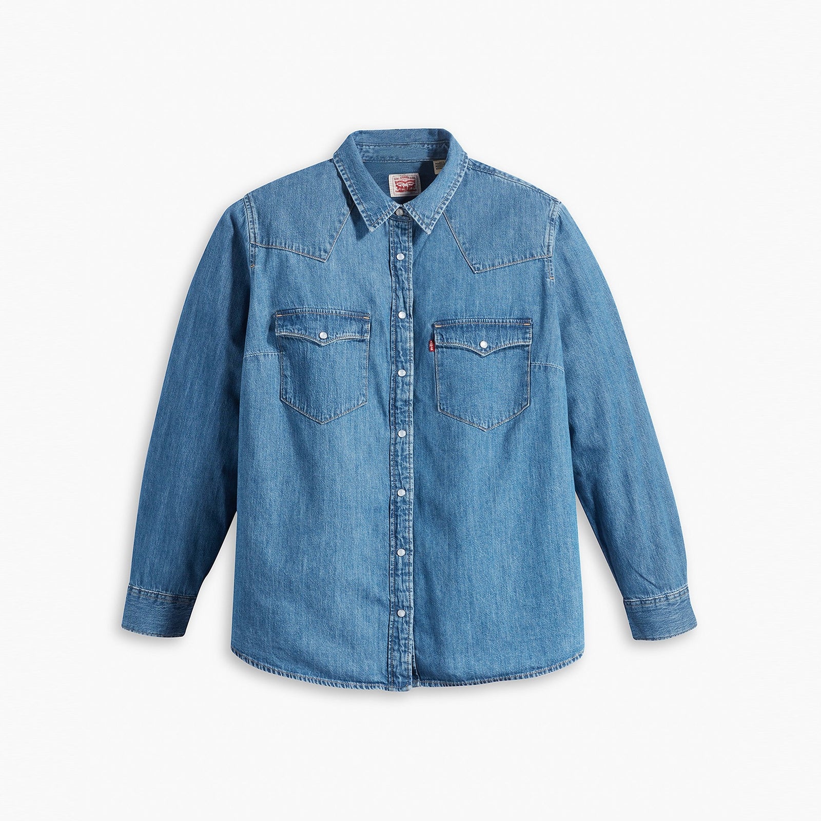 Main 5 - Levi's® Women's Essential Western Shirt (Plus Size) - 577840006