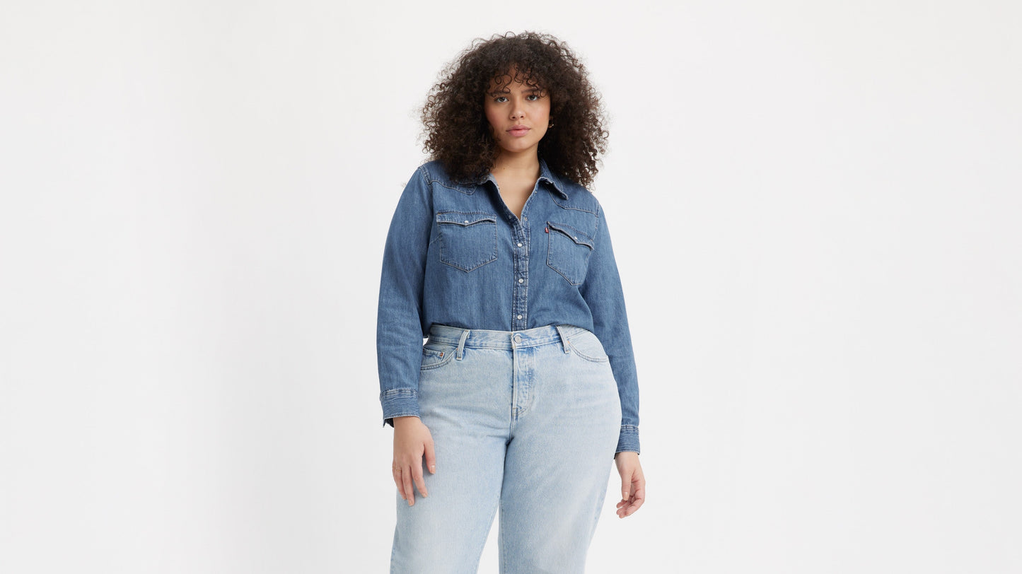 Levi's® Women's Essential Western Shirt (Plus Size)