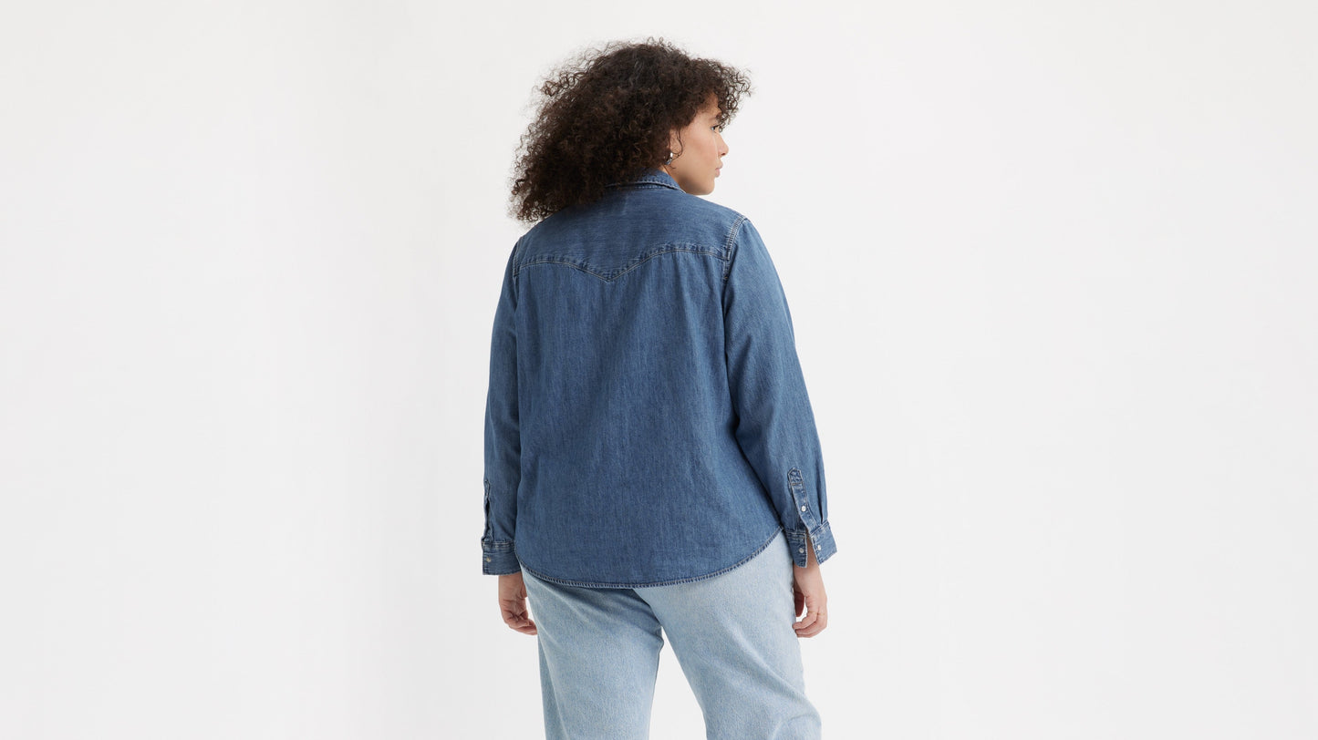 Levi's® Women's Essential Western Shirt (Plus Size)