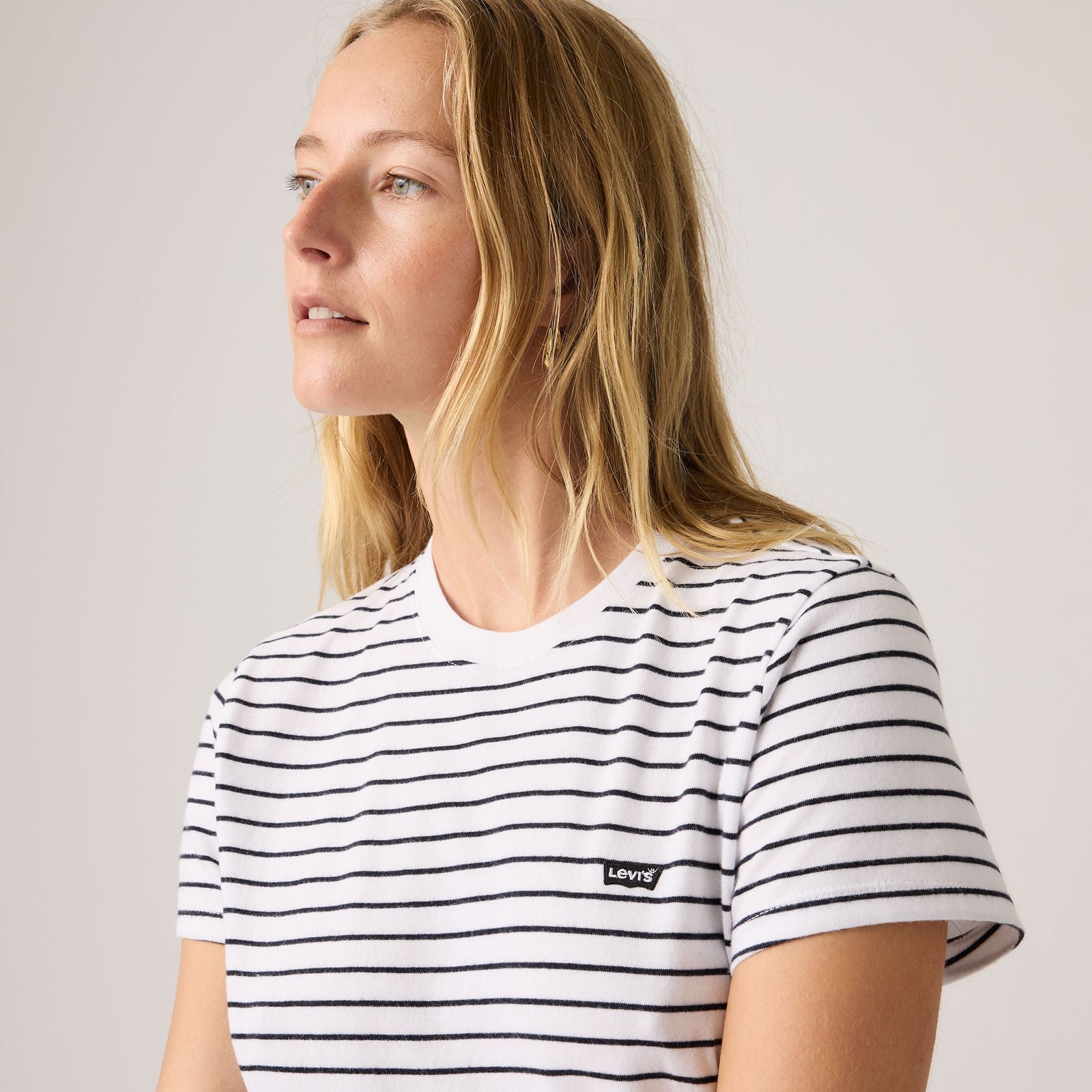 Main 4 - Levi's® Women's Favorite Cotton Tee - 005J20006