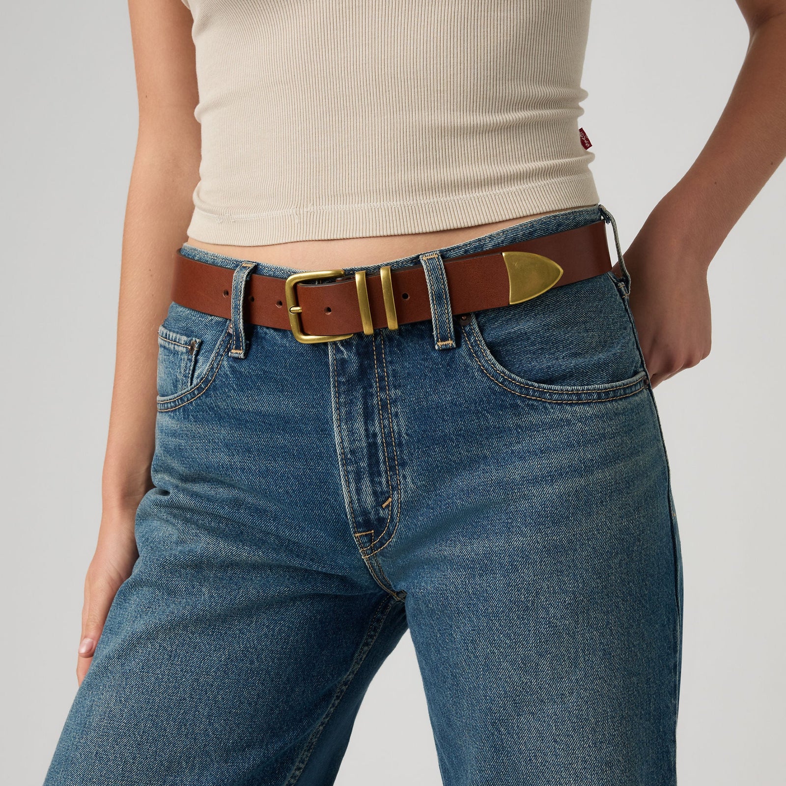 Main 1 - Levi's® Women's Freya 3-Piece Belt - 007ZR0001