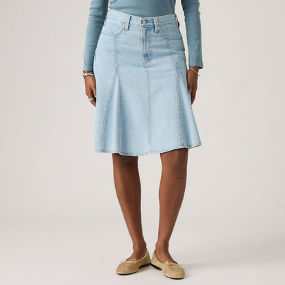 Thumbnail 5 - Levi's® Women's Godet Knee-Length Skirt - 005N80003