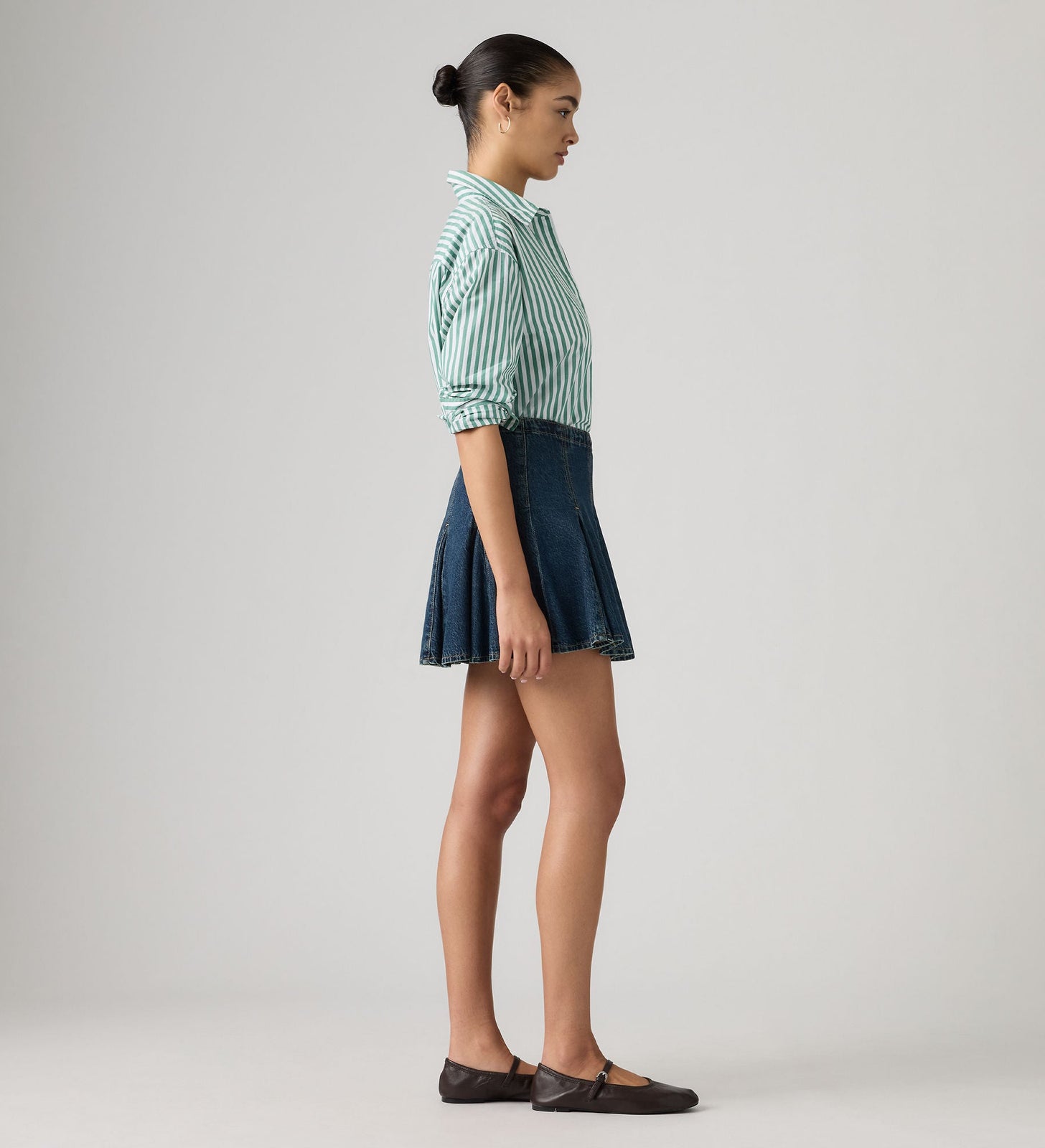 Main 3 - Levi's® Women's Godet Mini Skirt - 005DV0003