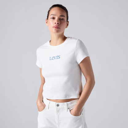 Thumbnail 1 - Levi's® Women's Graphic Essential Baby Tee - 008CH0000