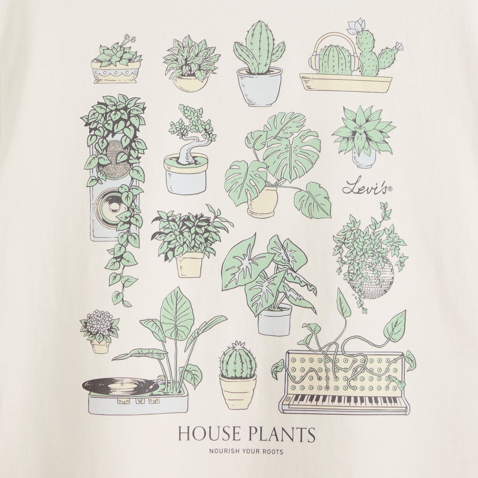 Main 6 - Levi's® Women's Graphic Tabor T-Shirt - 001MX0035