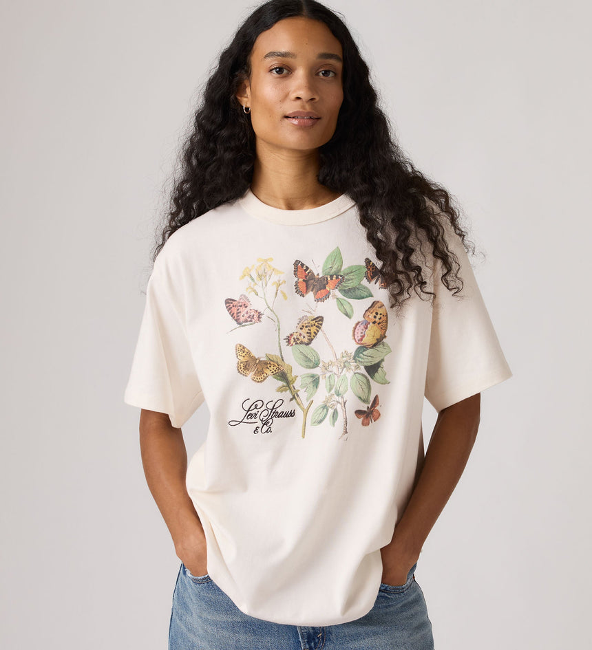 Main 3 - Levi's® Women's Graphic Tabor T-Shirt - 001MX0024