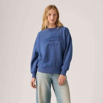 Thumbnail 1 - Levi's® Women's Graphic Vintage Oversized Crew Sweatshirt - 005GT0011