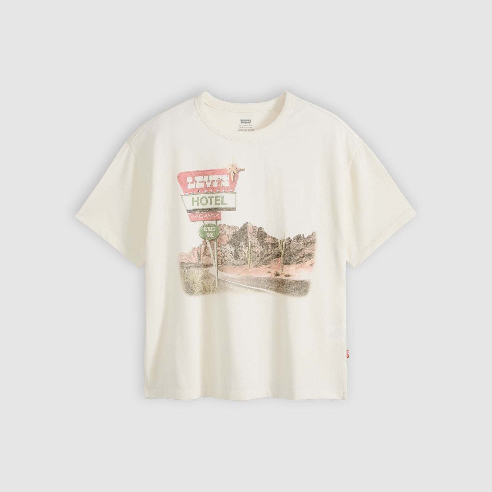 Main 5 - Levi's® Women's Graphic Vintage Short-Sleeve Tee - 005OY0061