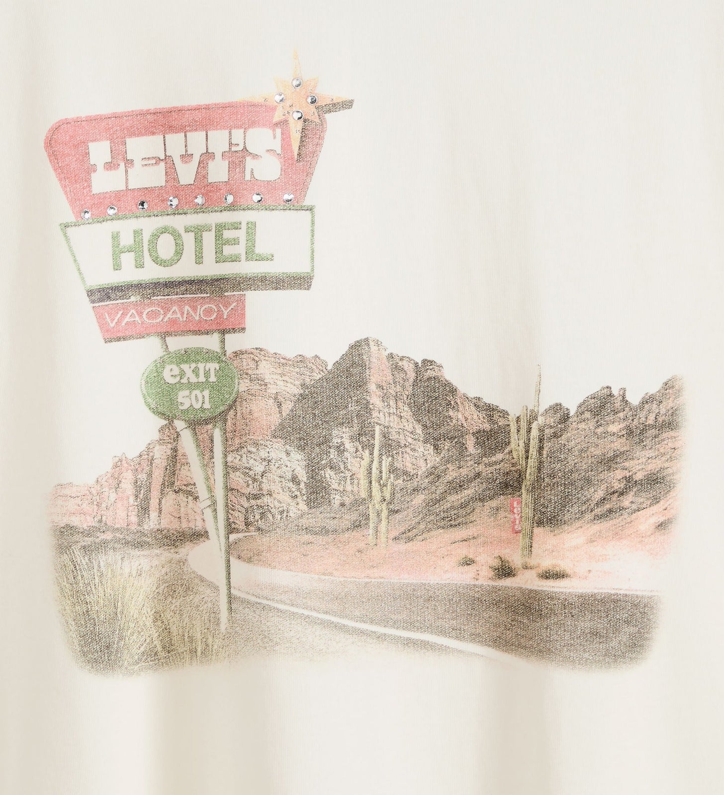 Main 6 - Levi's® Women's Graphic Vintage Short-Sleeve Tee - 005OY0061
