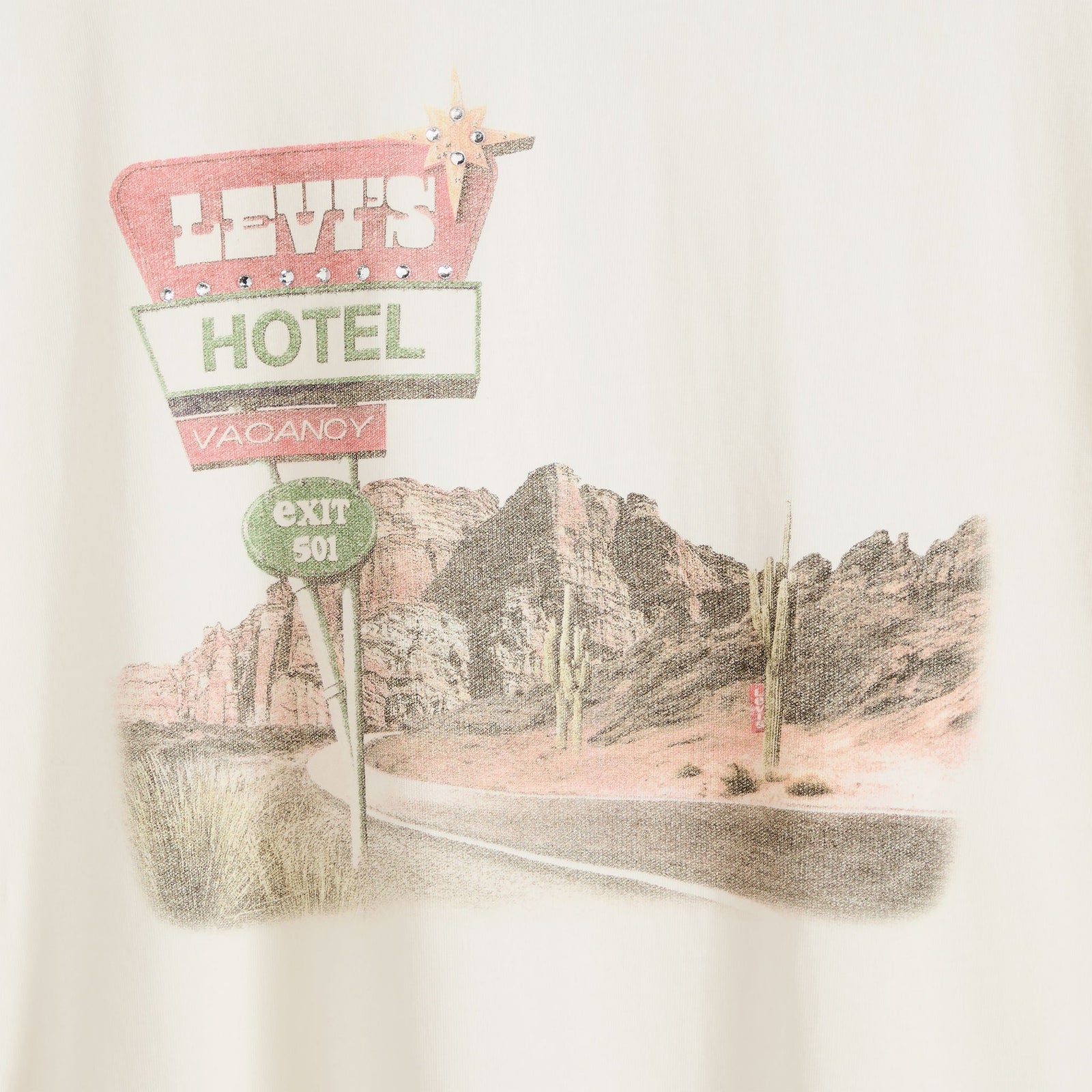 Main 6 - Levi's® Women's Graphic Vintage Short-Sleeve Tee - 005OY0061
