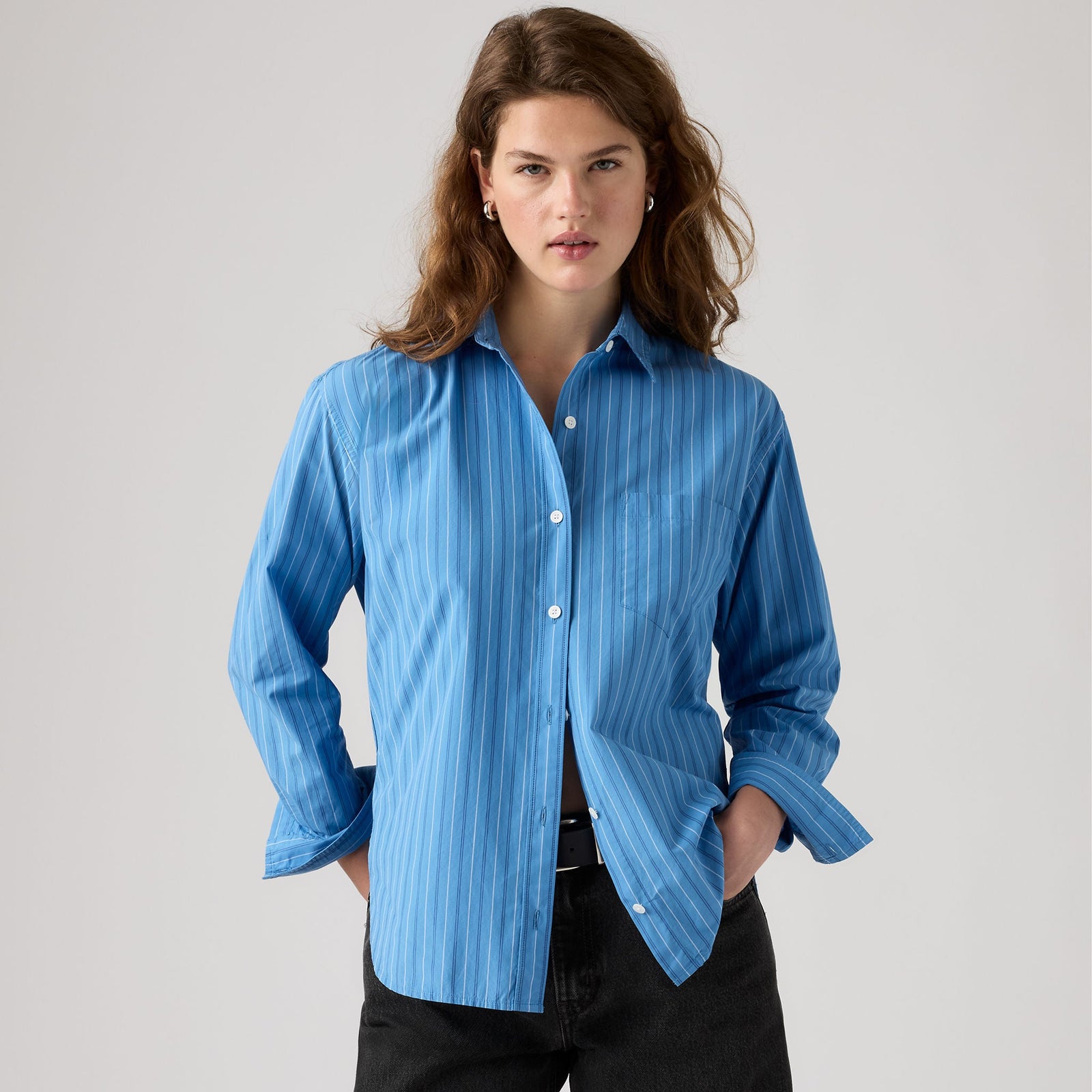 Main 1 - Levi's® Women's Harlie Boyfriend Shirt - 001HM0029