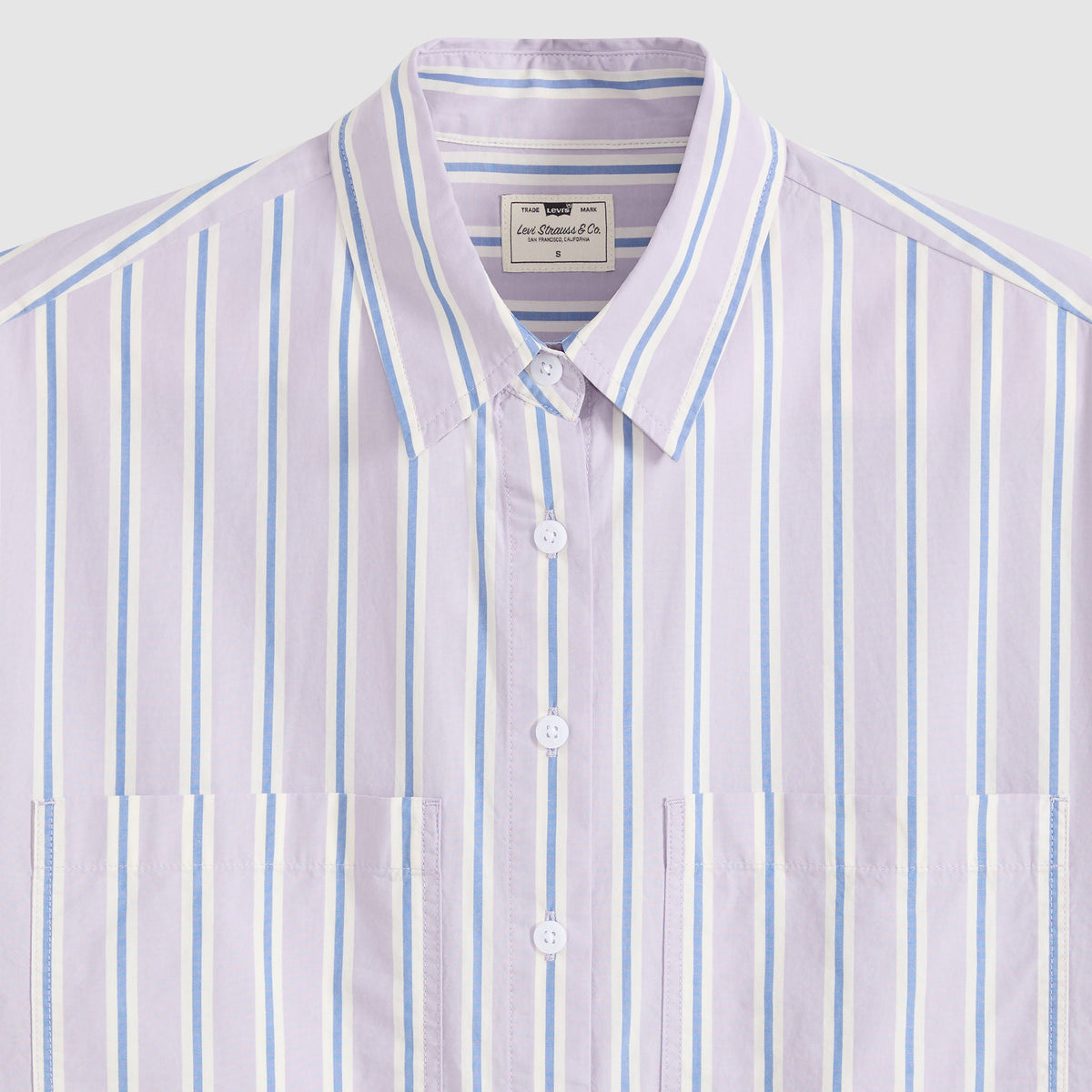 Levi's® Women's Harlie Short-Sleeve Cropped Shirt