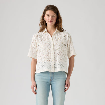 Thumbnail 3 - Levi's® Women's Harlie Short-Sleeve Lace Shirt - 007XJ0006