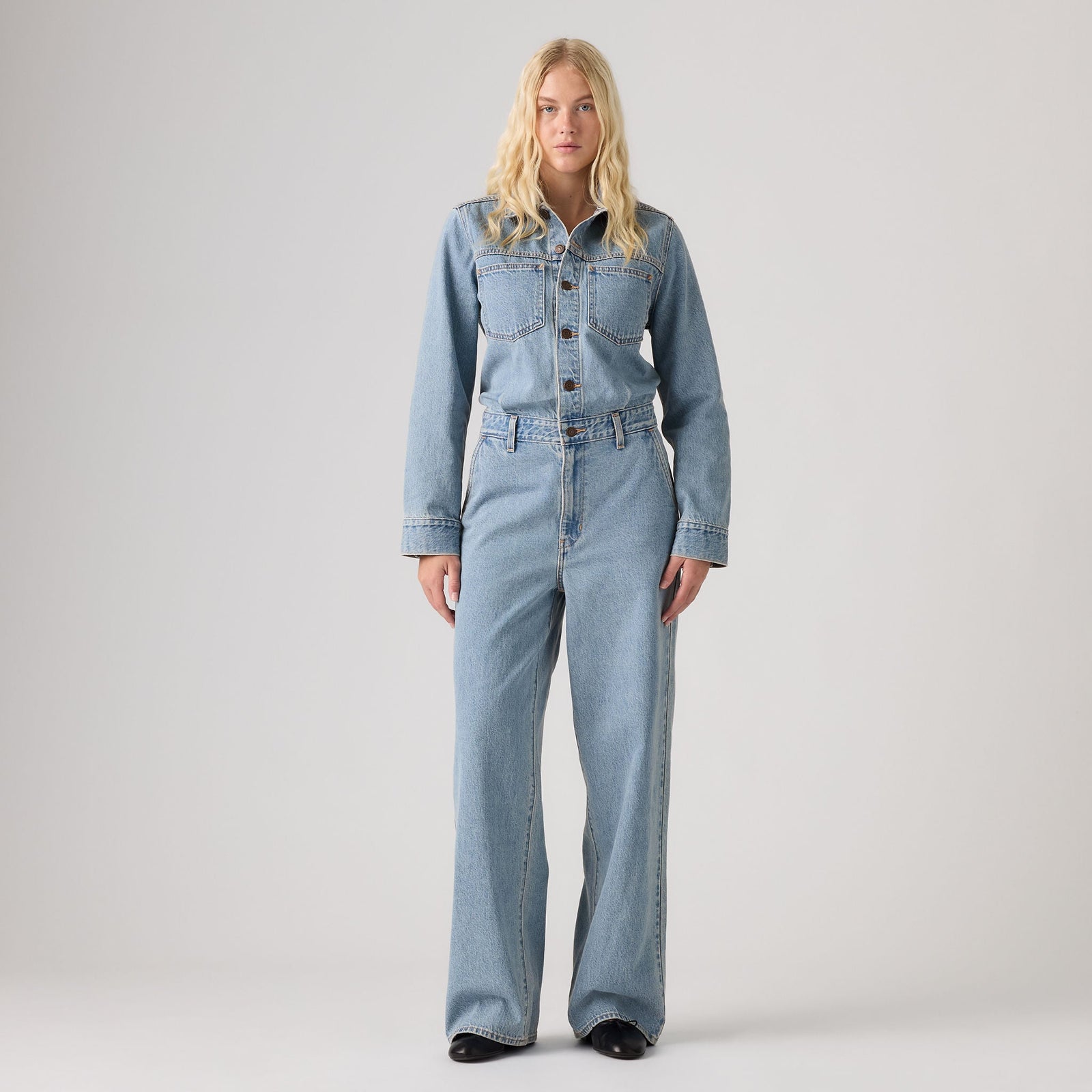 Main 3 - Levi's® Women's Heritage Jumpsuit - 0088J0001
