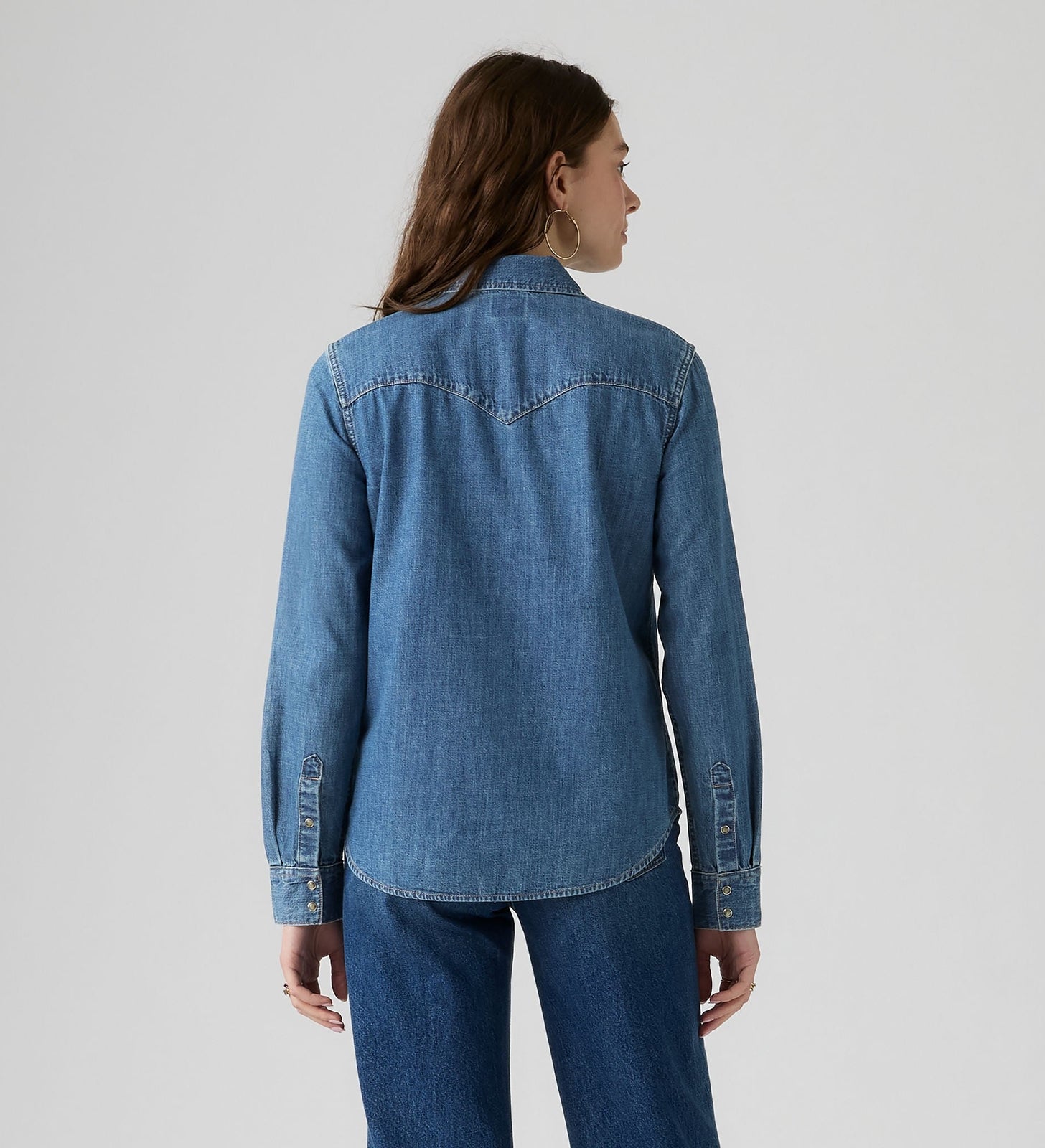 Main 2 - Levi's® Women's Heritage Western Denim Shirt - 007WT0000