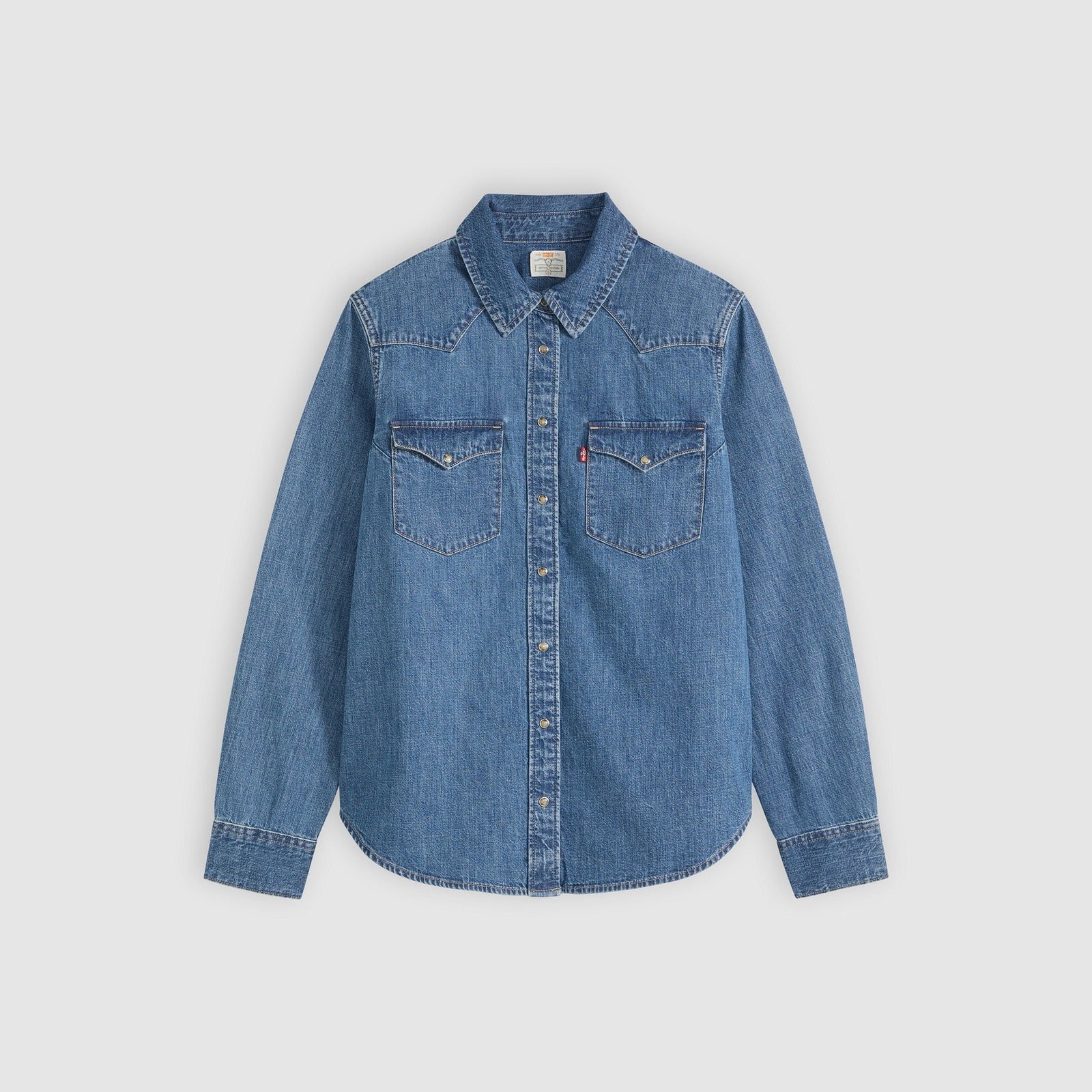 Main 5 - Levi's® Women's Heritage Western Denim Shirt - 007WT0000