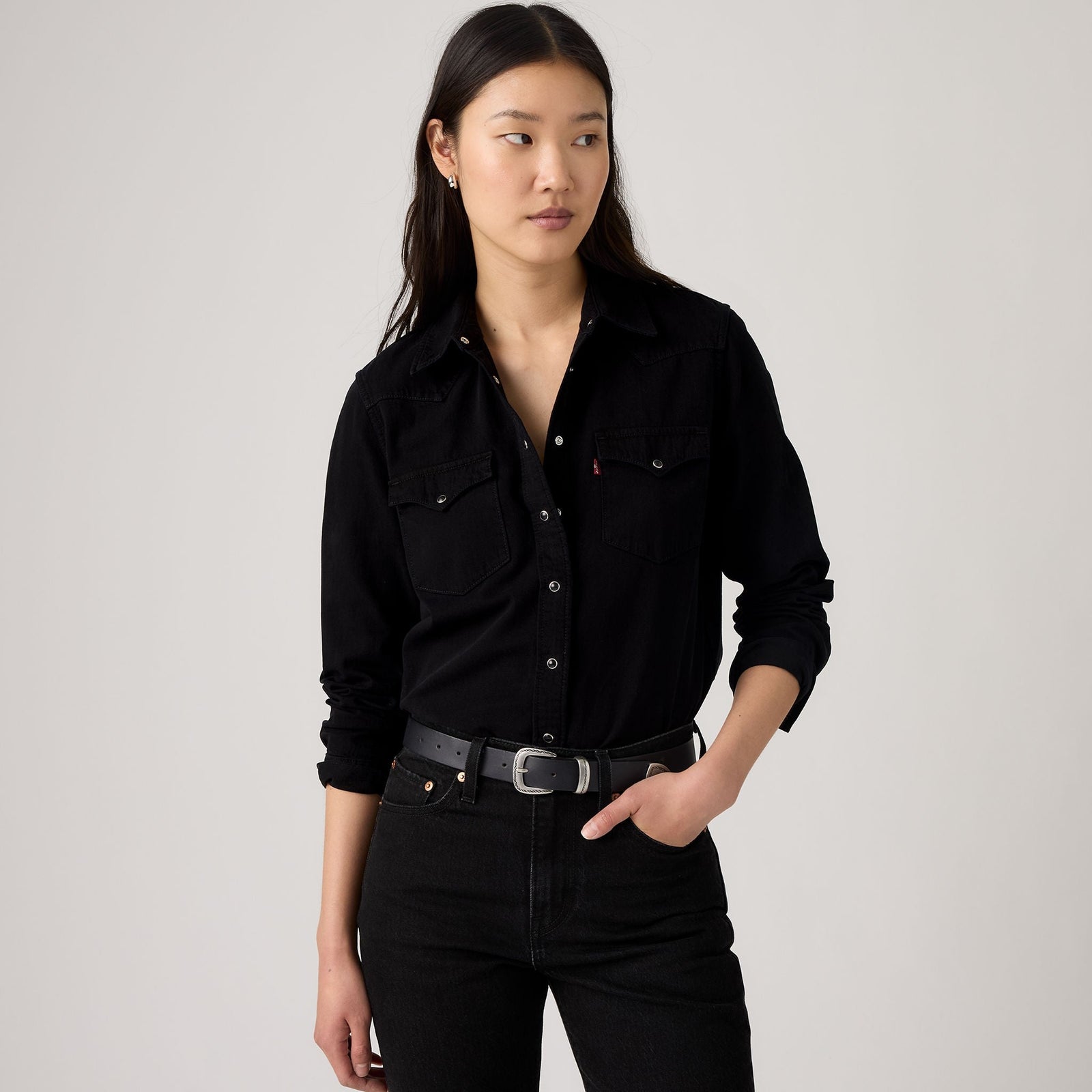 Main 1 - Levi's® Women's Heritage Western Denim Shirt - 007WT0001