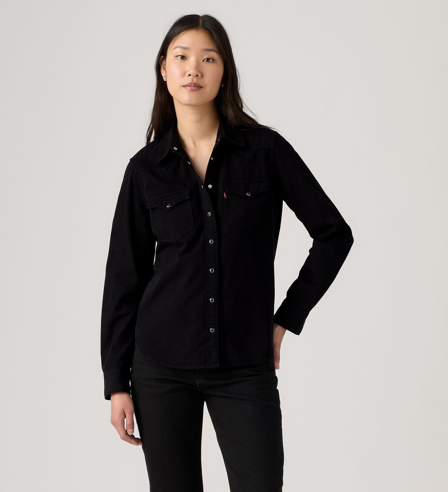 Main 3 - Levi's® Women's Heritage Western Denim Shirt - 007WT0001