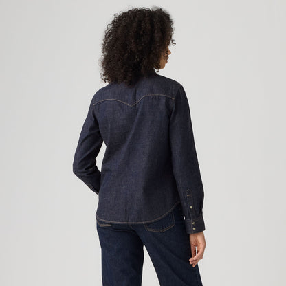 Thumbnail 2 - Levi's® Women's Heritage Western Denim Shirt - 007WT0007