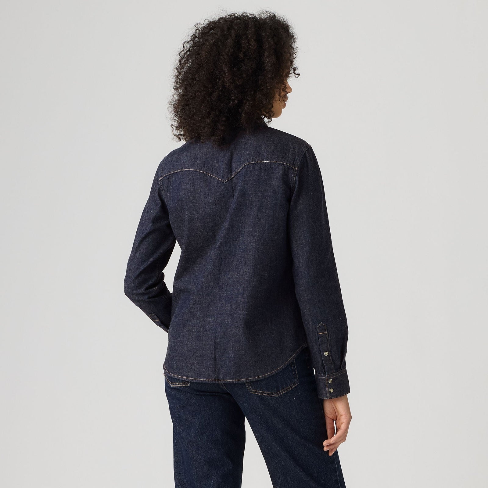 Main 2 - Levi's® Women's Heritage Western Denim Shirt - 007WT0007