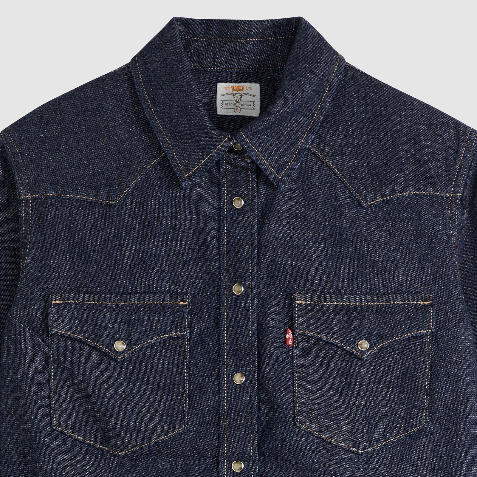 Main 6 - Levi's® Women's Heritage Western Denim Shirt - 007WT0007