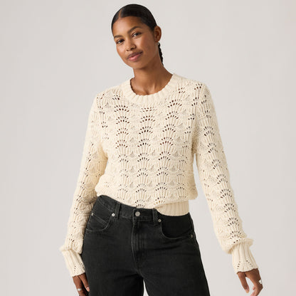 Thumbnail 3 - Levi's® Women's Hope Long-Sleeve Crochet Pullover - 0059S0006