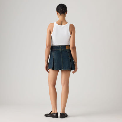 Thumbnail 2 - Levi's® Women's Inverted Pleat Mini Skirt - 0089S0004