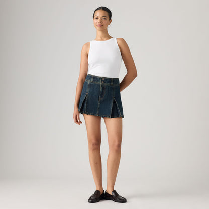 Thumbnail 3 - Levi's® Women's Inverted Pleat Mini Skirt - 0089S0004