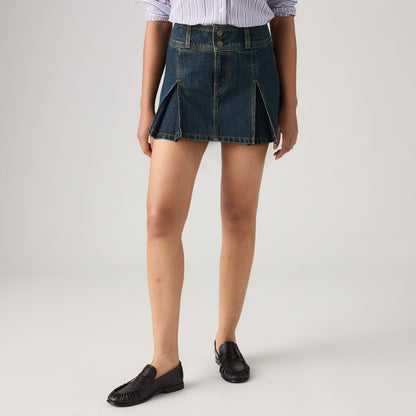 Thumbnail 5 - Levi's® Women's Inverted Pleat Mini Skirt - 0089S0004