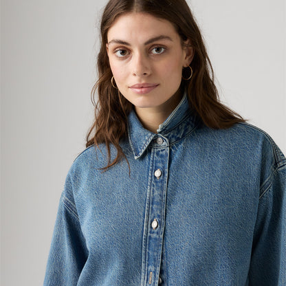Thumbnail 4 - Levi's® Women's Jordan Denim Shirt - 007WZ0007