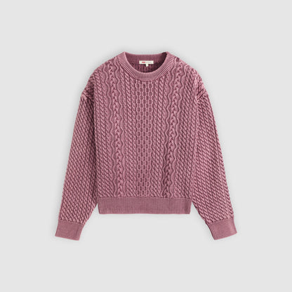 Thumbnail 6 - Levi's® Women's Leilah Cable Crewneck Sweater - 0063A0000