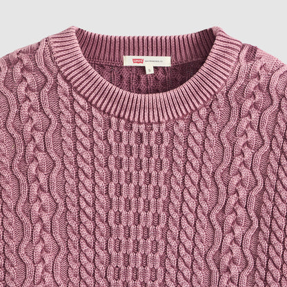 Thumbnail 7 - Levi's® Women's Leilah Cable Crewneck Sweater - 0063A0000