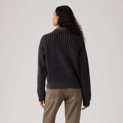 Thumbnail 2 - Levi's® Women's Leilah Cable Crewneck Sweater - 0063A0001