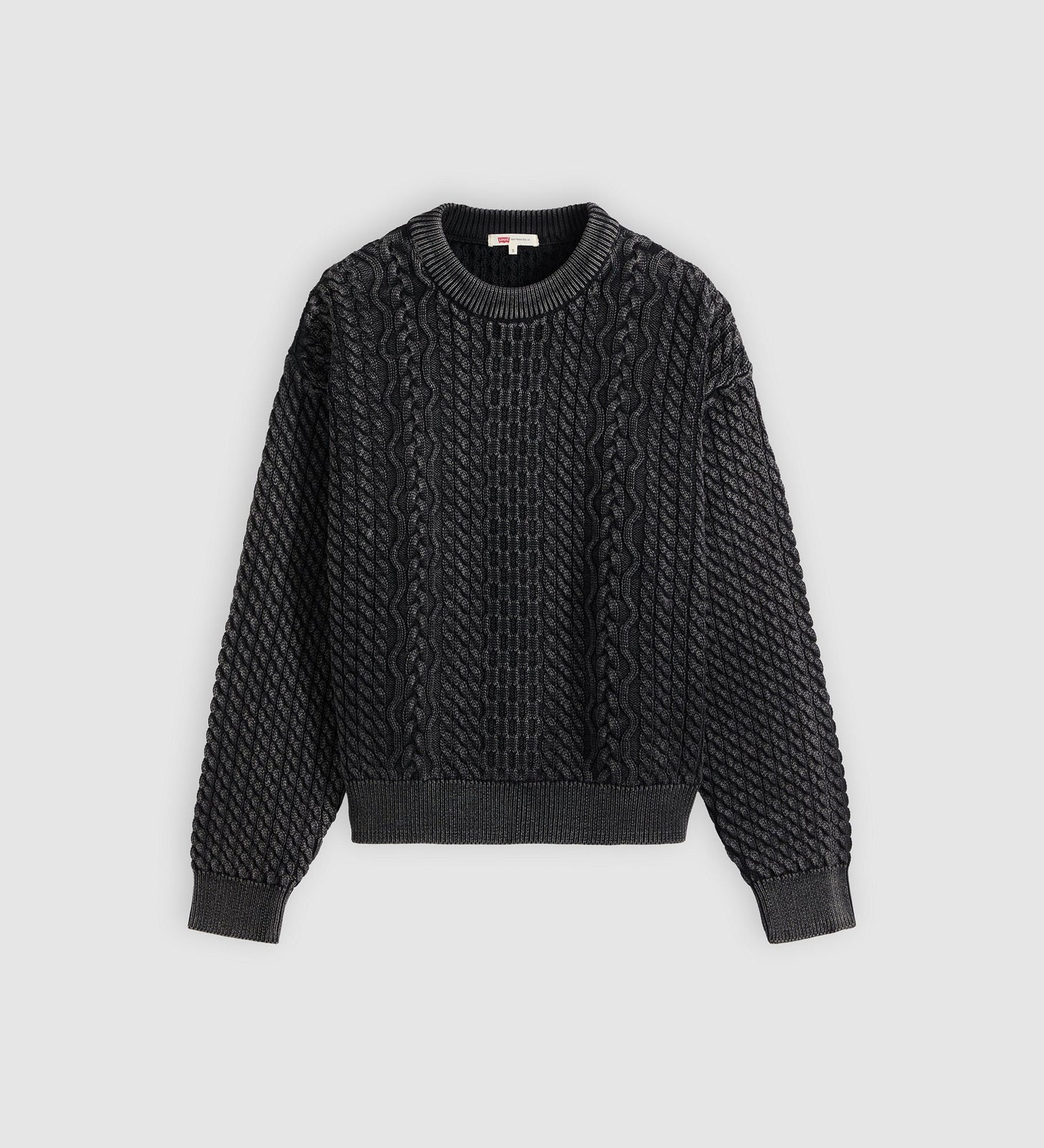 Main 5 - Levi's® Women's Leilah Cable Crewneck Sweater - 0063A0001