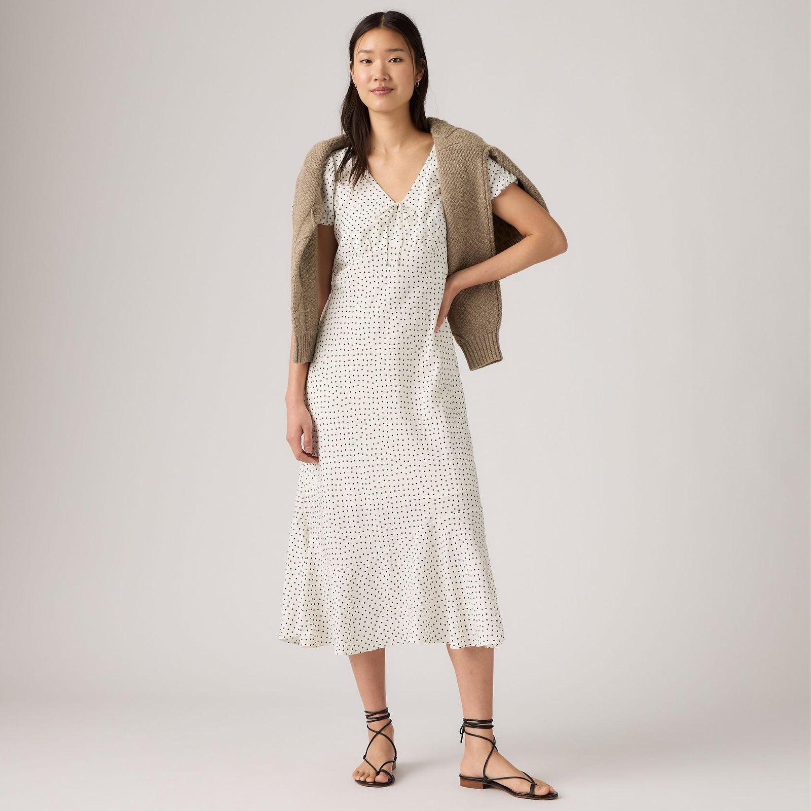 Main 1 - Levi's® Women's Lira Short-Sleeve Midi Dress - 007XQ0001