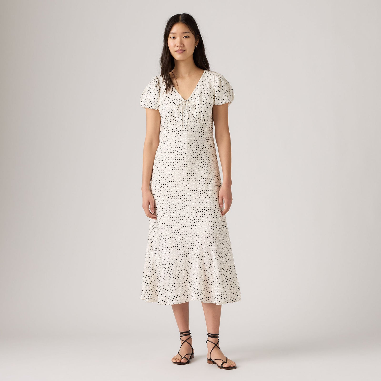 Main 3 - Levi's® Women's Lira Short-Sleeve Midi Dress - 007XQ0001