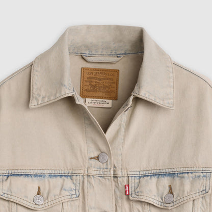 Thumbnail 6 - Levi's® Women's Loose Crop Trucker Jacket - 0089L0001