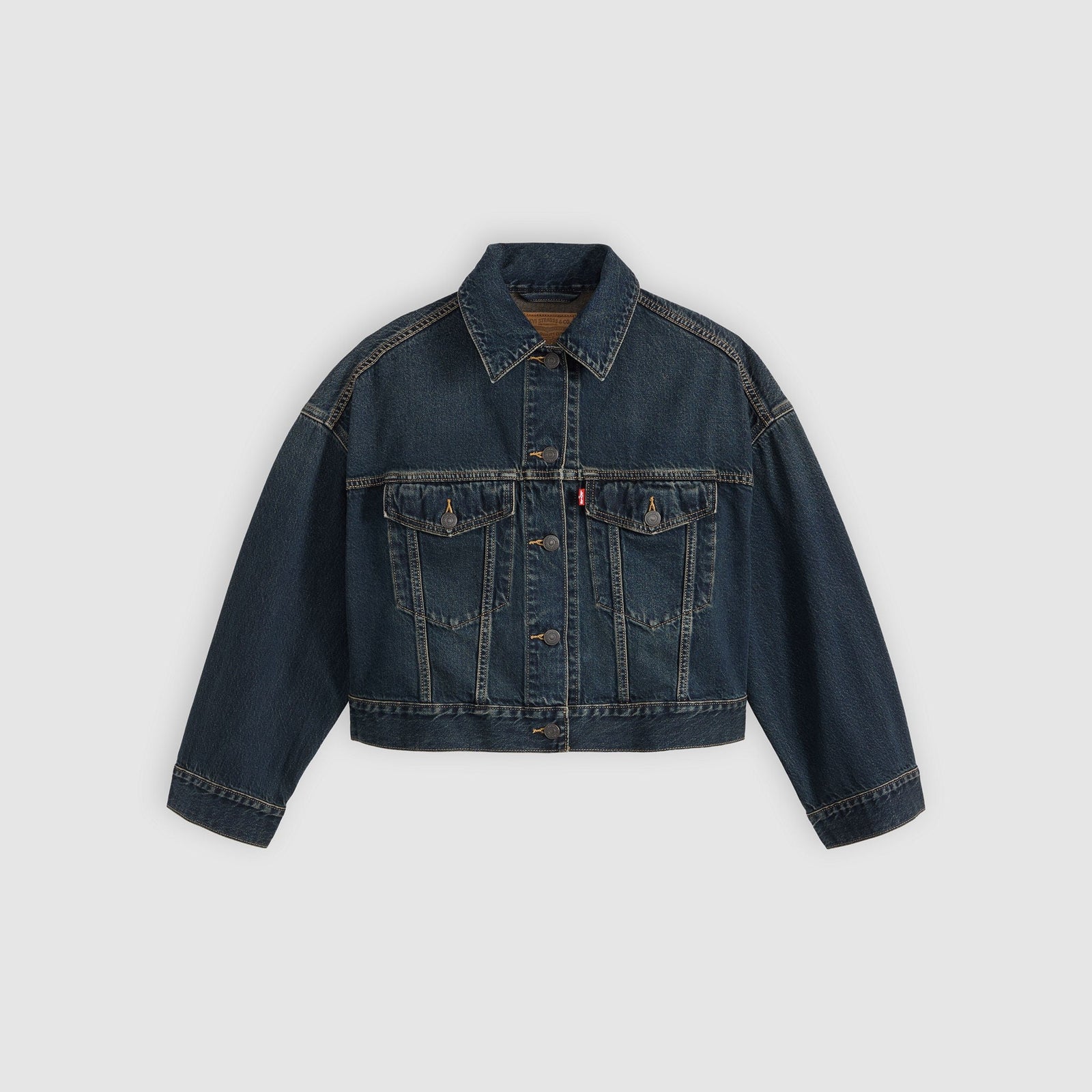 Main 5 - Levi's® Women's Loose Crop Trucker Jacket - 0089L0007