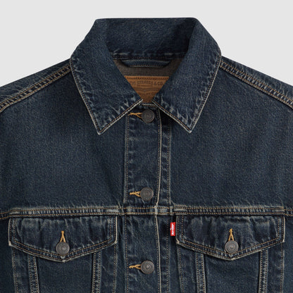 Thumbnail 6 - Levi's® Women's Loose Crop Trucker Jacket - 0089L0007