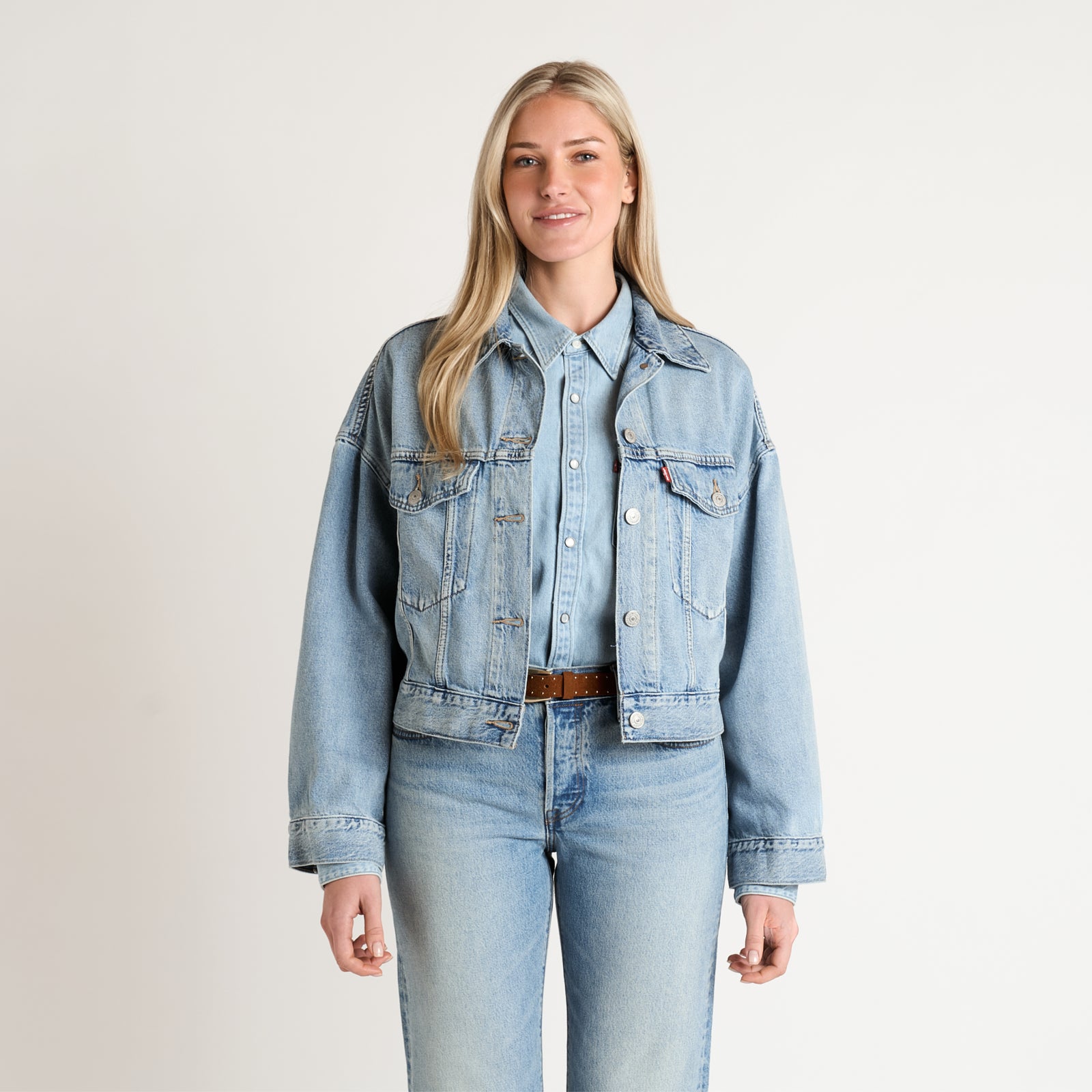 Main 4 - Levi's® Trucker Jacket Customised by Lottie Rae - 00CCS0000