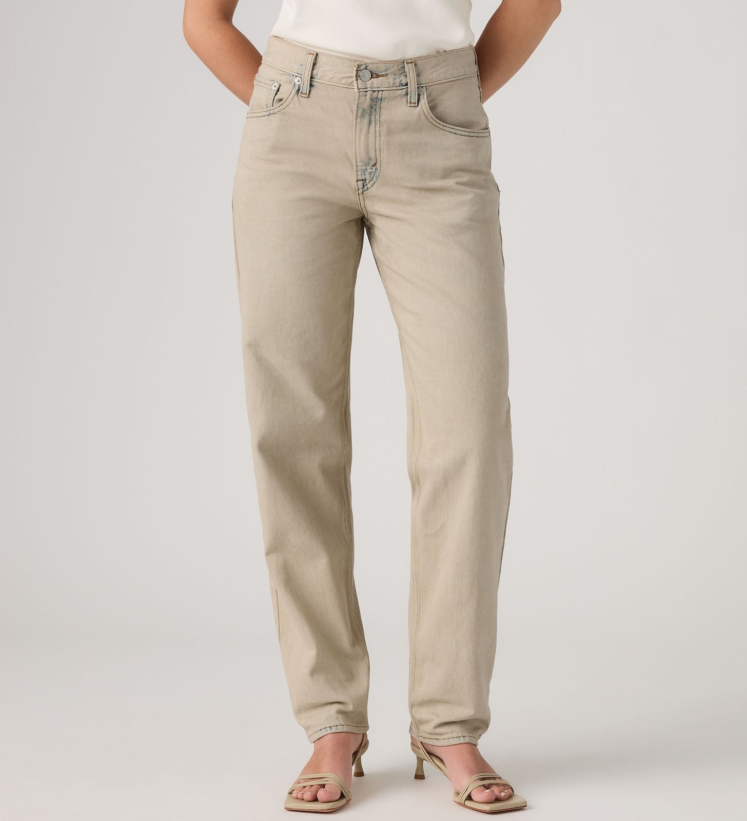 Main 6 - Levi's® Women's Low Straight Jeans - 0083N0048