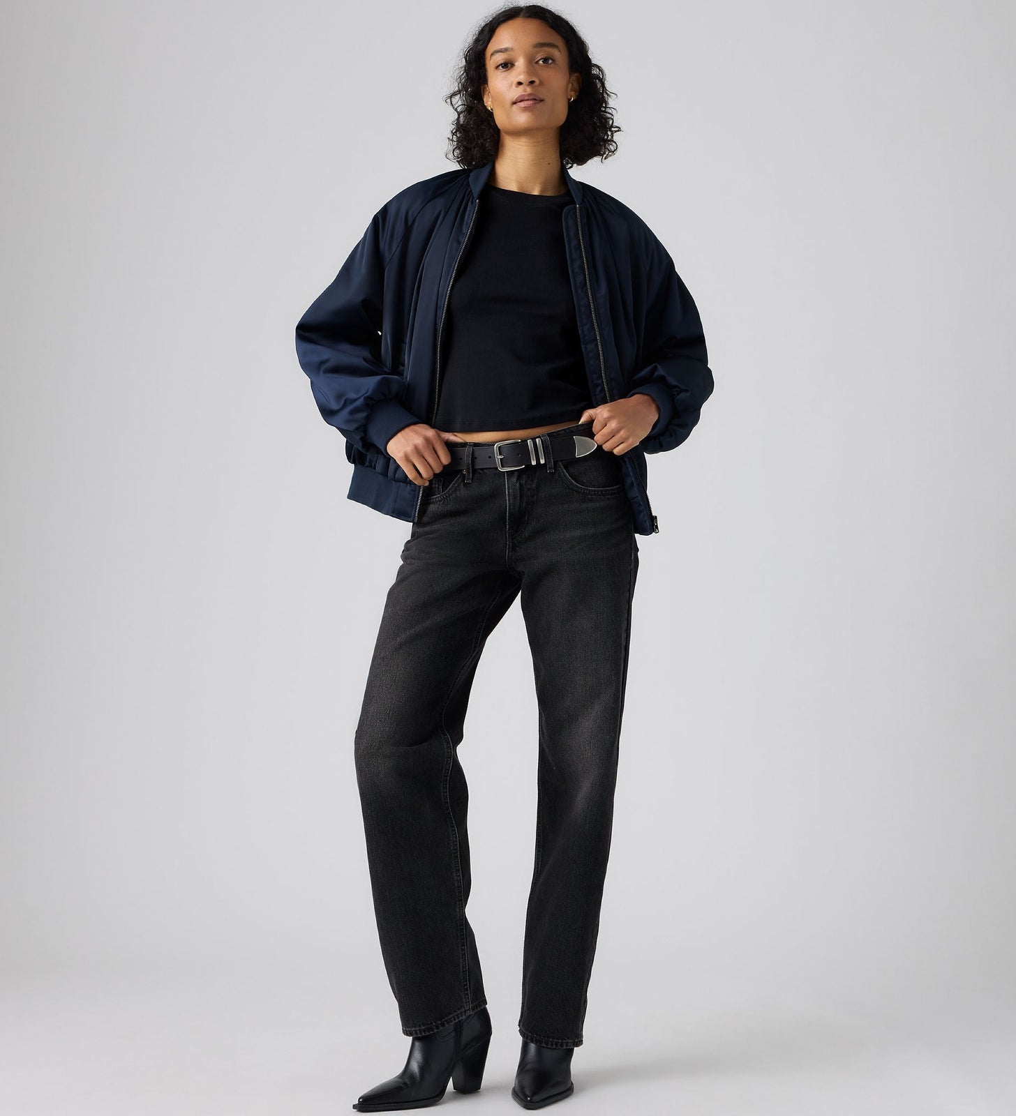 Main 1 - Levi's® Women's Low Straight Jeans - 0083P0008