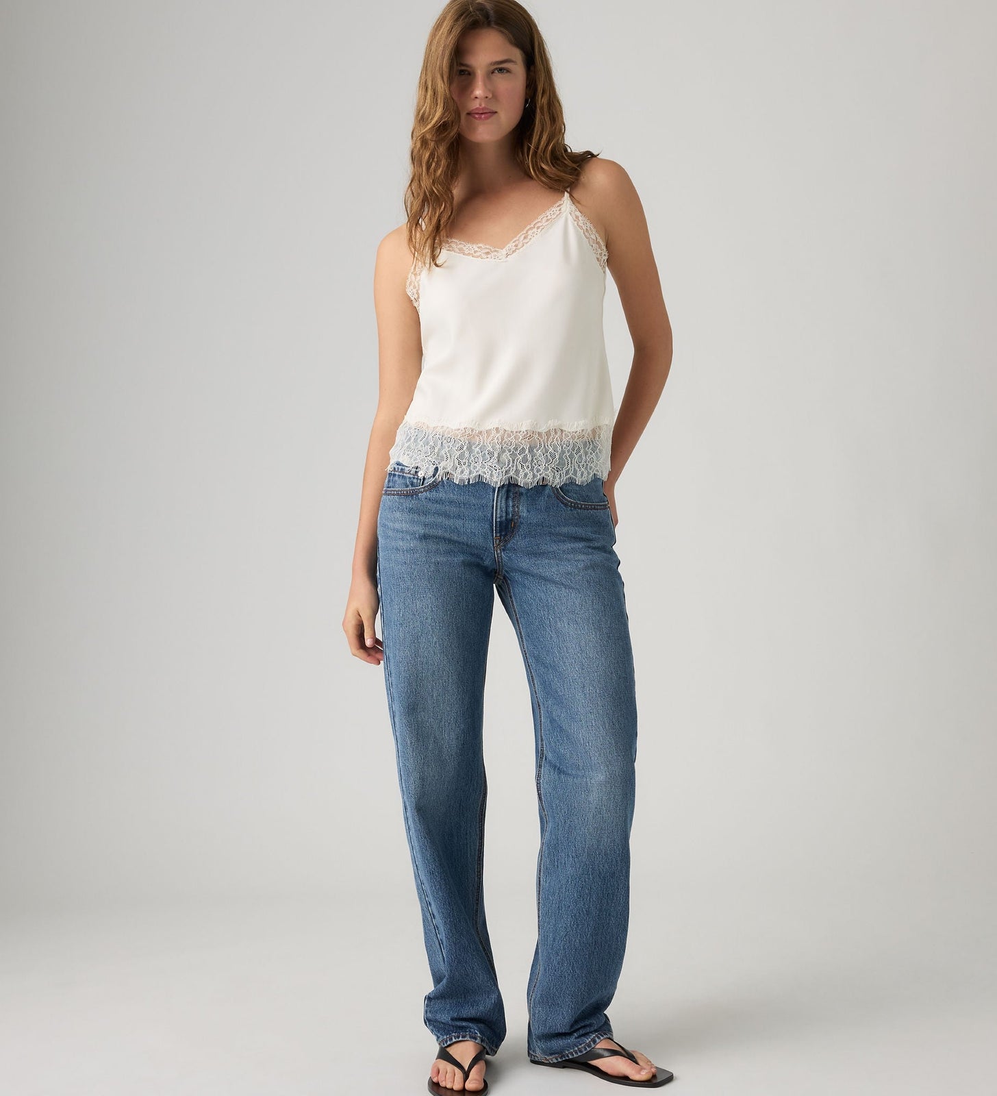 Main 1 - Levi's® Women's Low Straight Jeans - 0083P0010