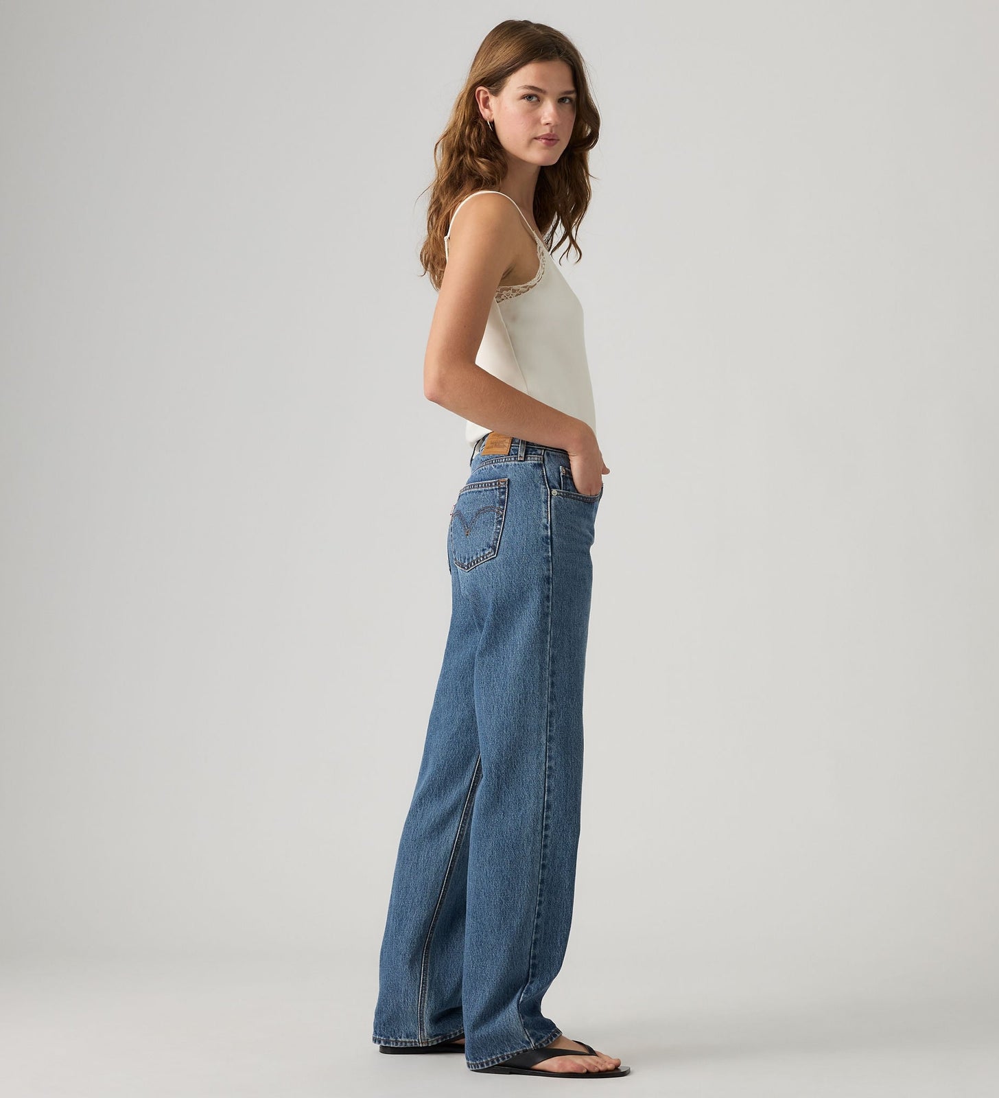 Main 4 - Levi's® Women's Low Straight Jeans - 0083P0010