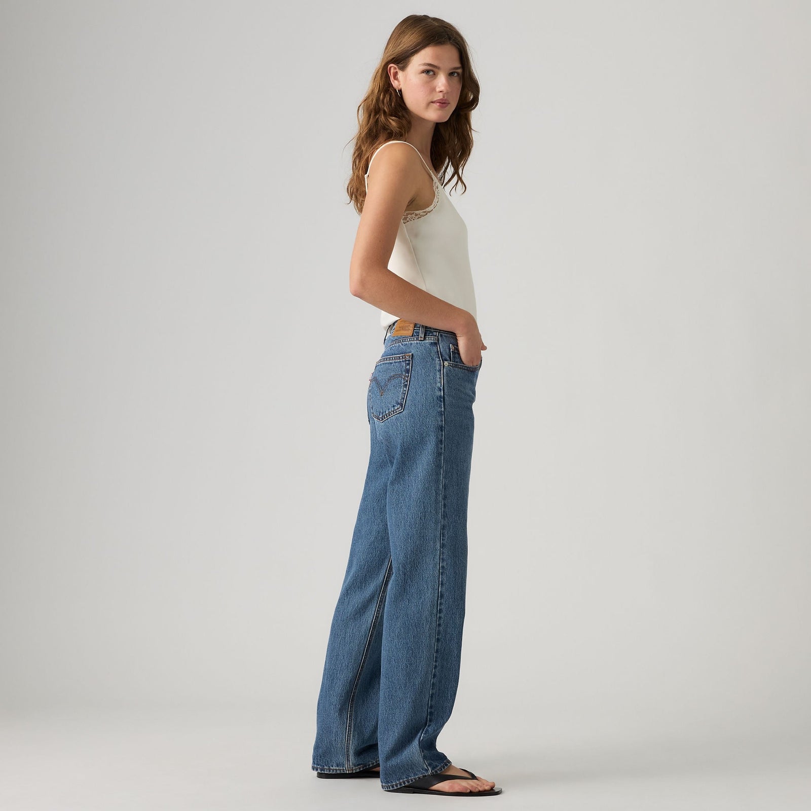 Main 4 - Levi's® Women's Low Straight Jeans - 0083P0010